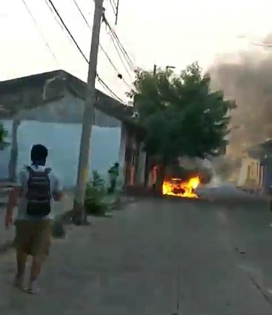 caos en choluteca