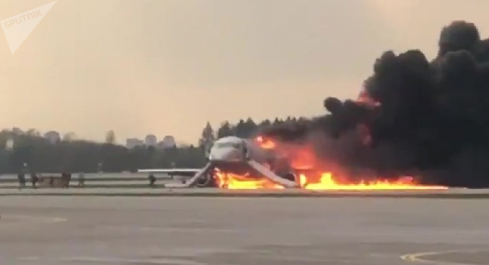 avión en Rusia