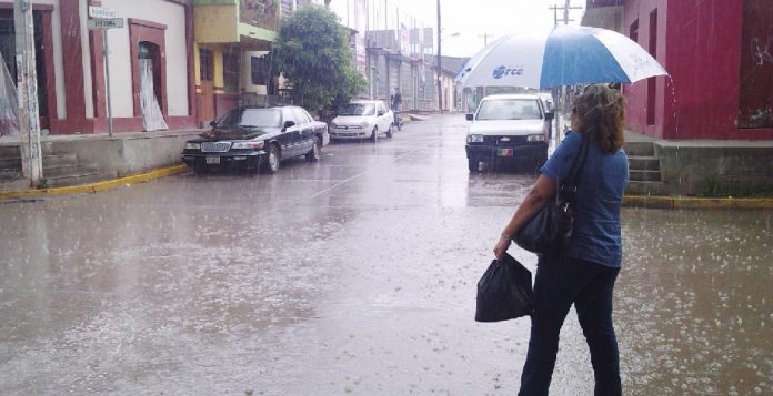 Lluvias y chubascos