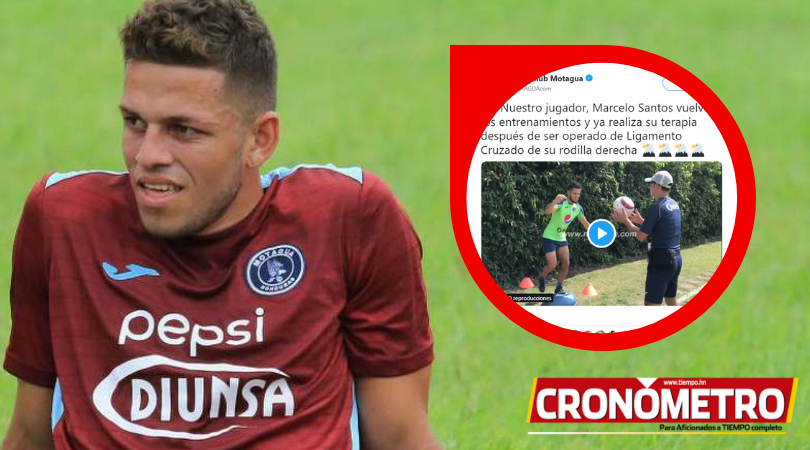 Marcelo Santos ya entrena y es opción contra Olimpia