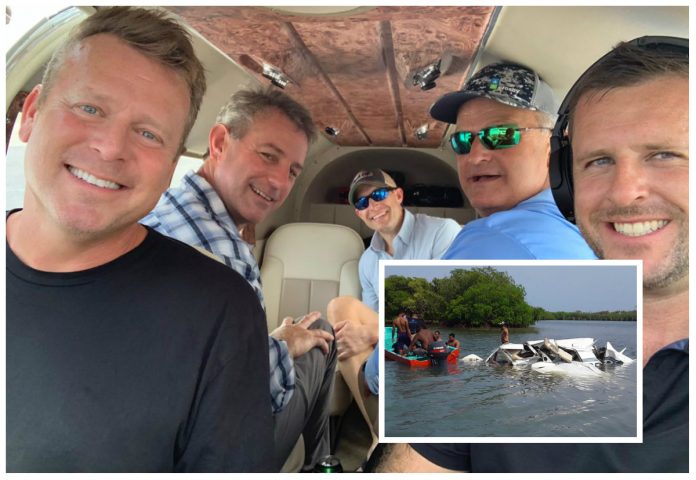 accidente aéreo en roatán