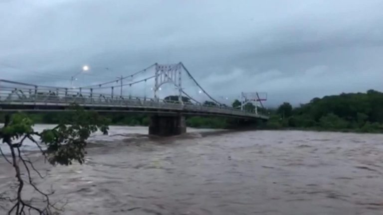 continúan las lluvias en la zona sur