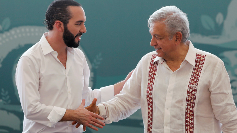 AMLO y Bukele firman acuerdo