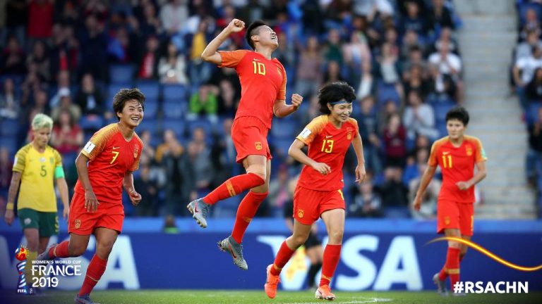 China derrota agónicamente a la selección de Sudáfrica en el Mundial de Francia 2019