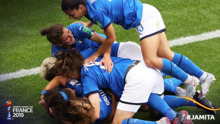 ¡Italia golea a Jamaica y se clasifica automáticamente a los octavos de la Copa Mundial Femenina!