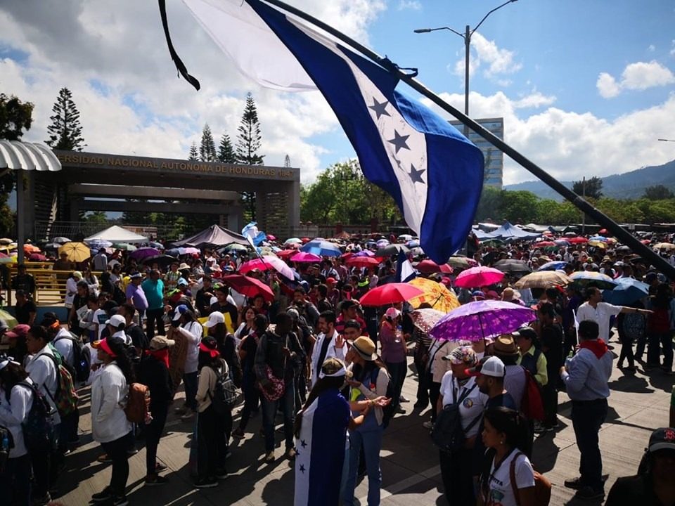 Movilización en TGU