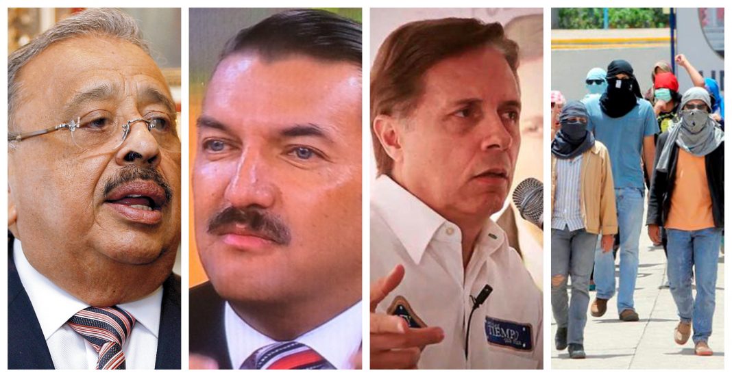 encapuchados manifestaciones