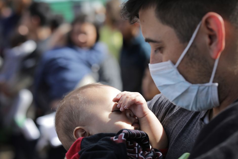 inmigrantes con síntomas de influenza