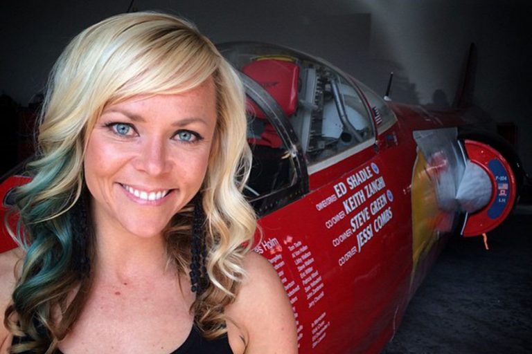 Fallece Jesse Combs, la mujer conocida como la ‘piloto más rápida’ del mundo