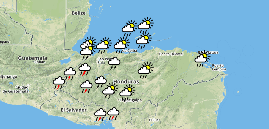 Clima esta tarde