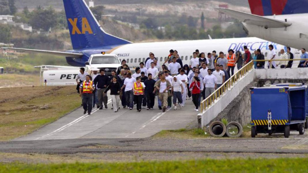 Deportados a Honduras