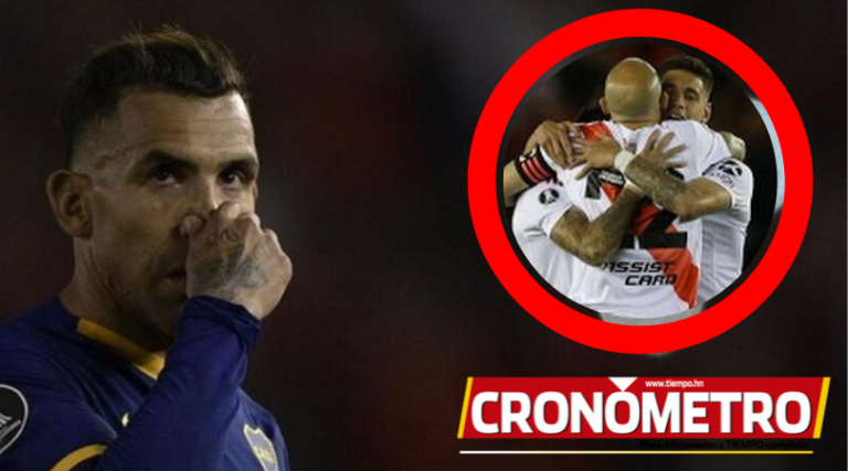 Carlos Tevez bajo la "lupa" de Conmebol por gestos en el Monumental