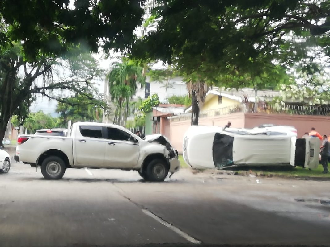 accidente en Las Acacias