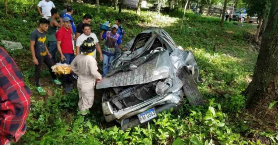 accidente en Quimistán