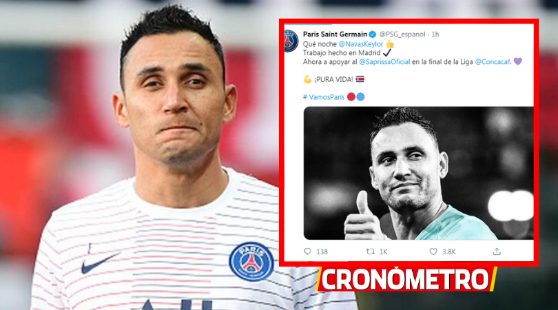 LIGA CONCACAF: PSG y Keylor Navas pendientes de la Gran Final