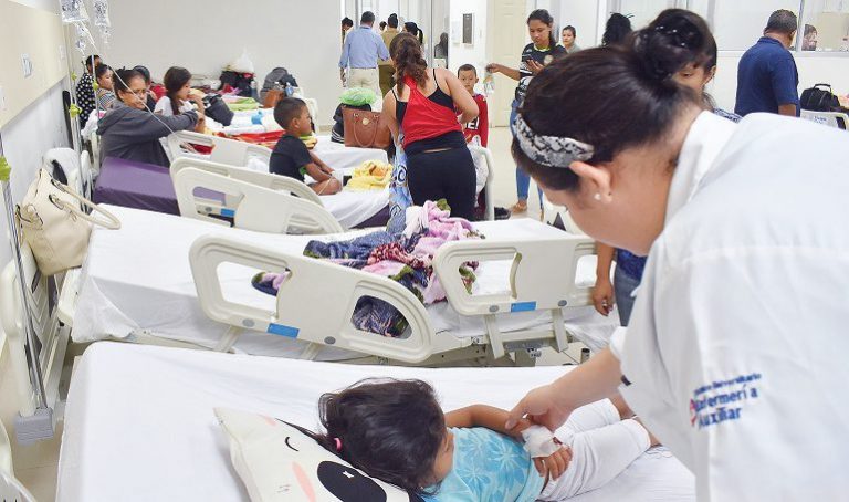 Anuncian cierre de la sala de dengue en el IHSS por falta de presupuesto
