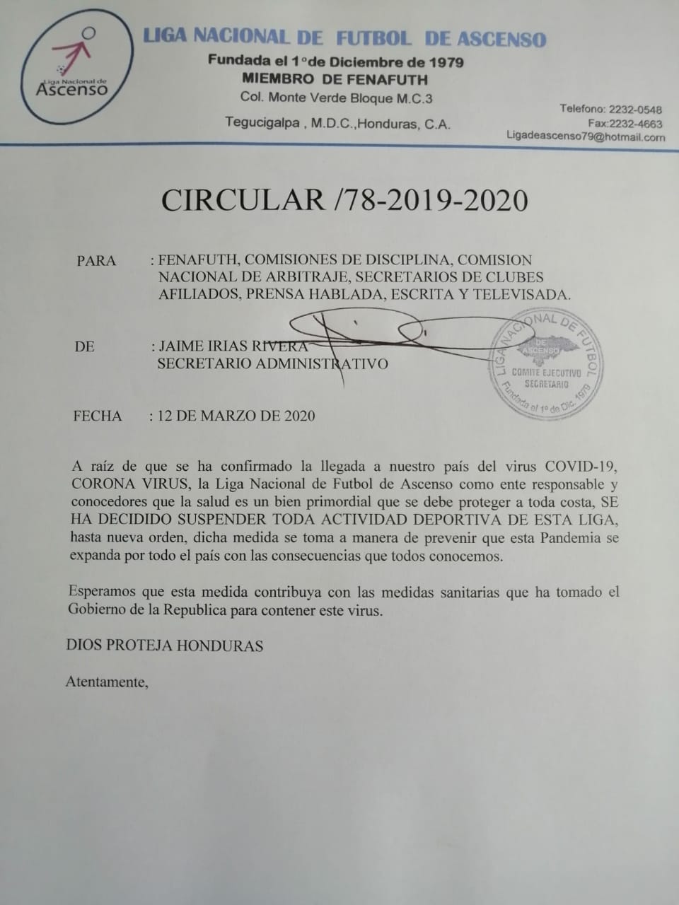 Comunicado