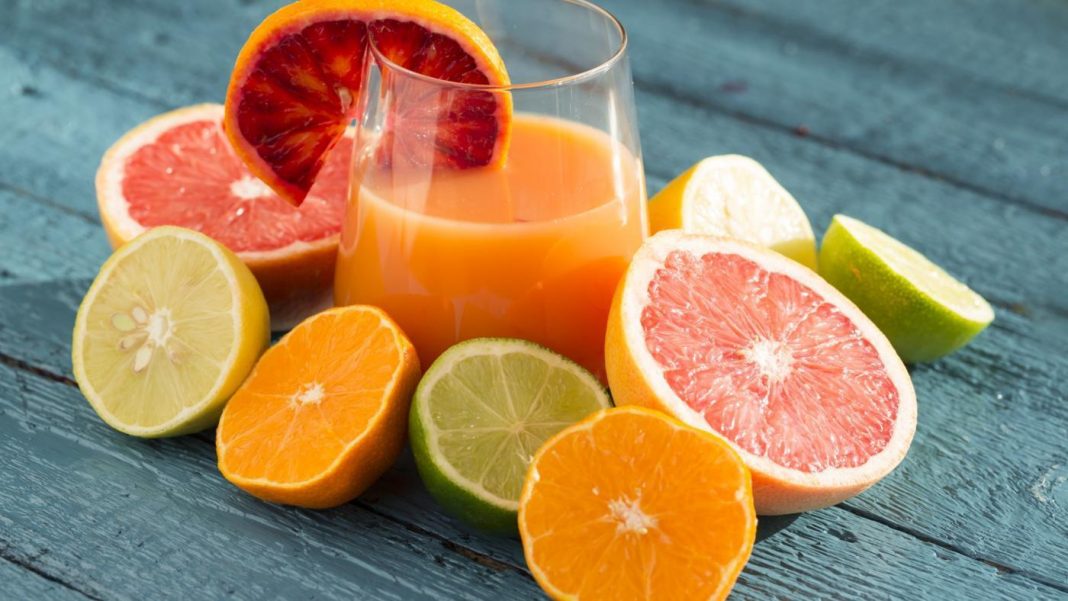 jugos cítricos