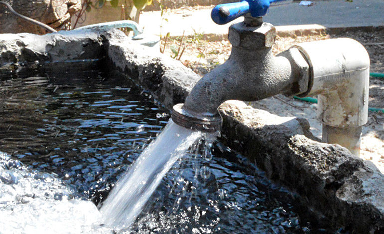 distribución de agua