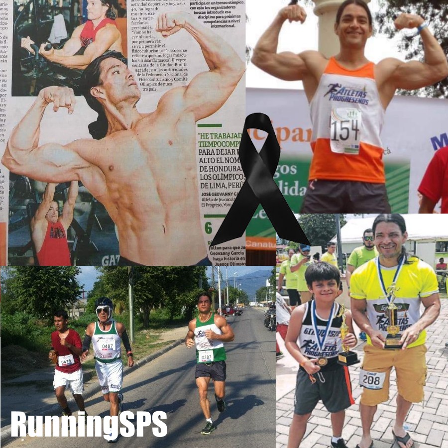 Con esta imagen, Maratón del Atlántico y Running SPS lamentaron la pérdida de un gran atleta progreseño.