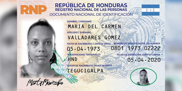 tarjeta de identidad