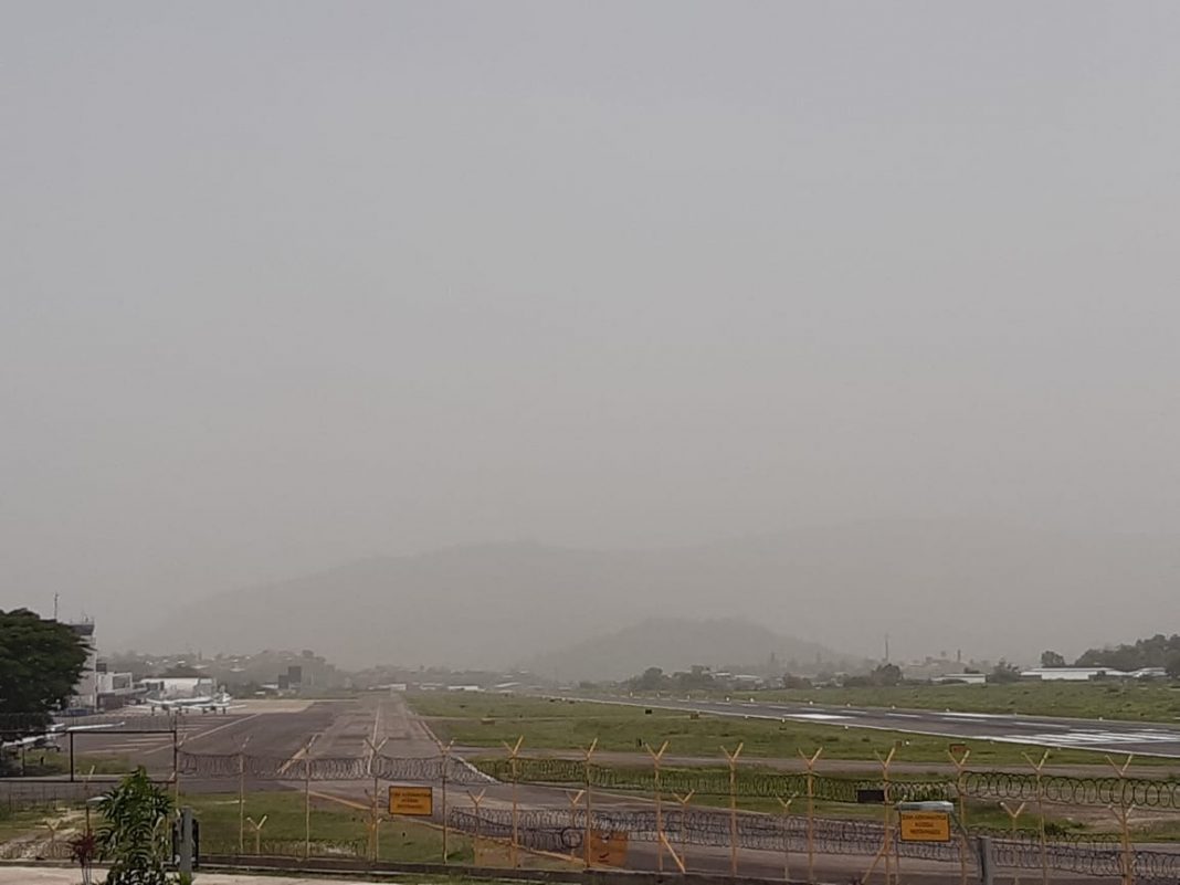 polvo del sahara