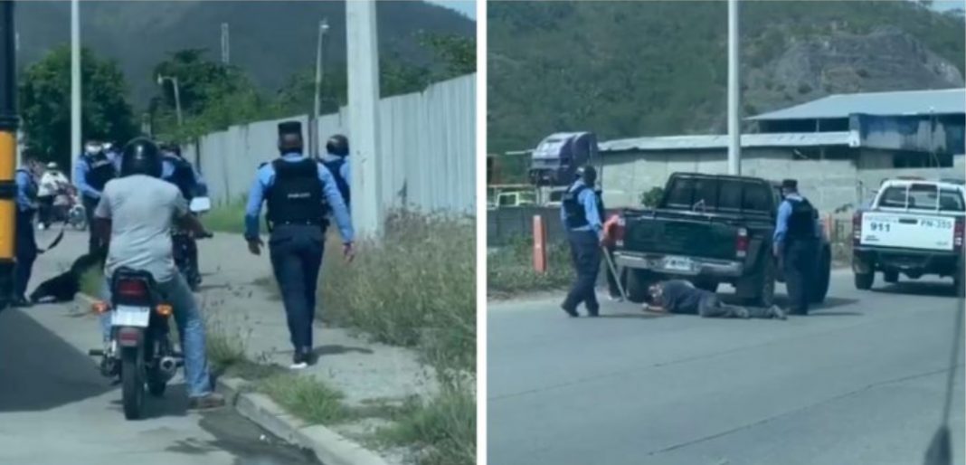 policías