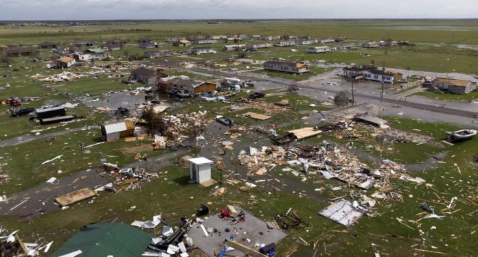Laura en Louisiana