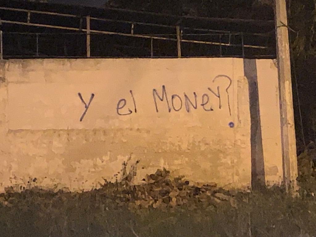 dónde está el dinero