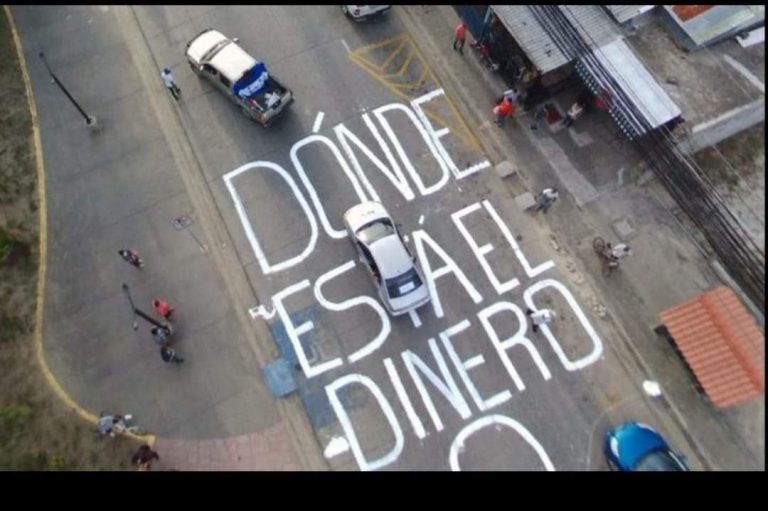 ¿Dónde está el dinero?