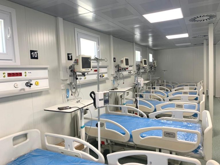 Hospital móvil funciona próxima semana