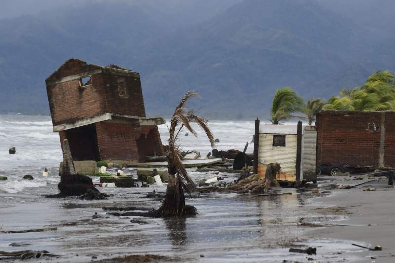 Inundaciones en Omoa