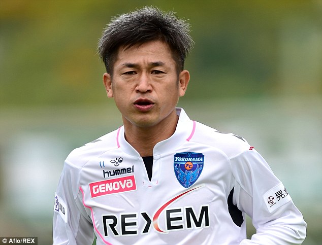 Kazuyoshi Miura jugador japonés de 53 años