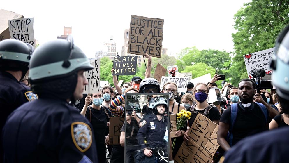 Policías y afroamericanos