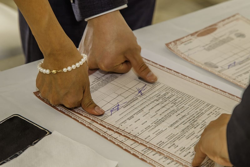 Interrumpir matrimonio en Choluteca