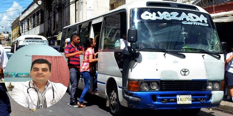 buses llenos en honduras