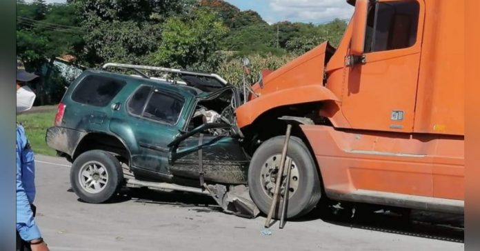 accidente carretera Olancho