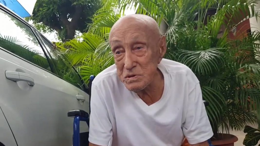 maestro de 105 años vence el covid-19