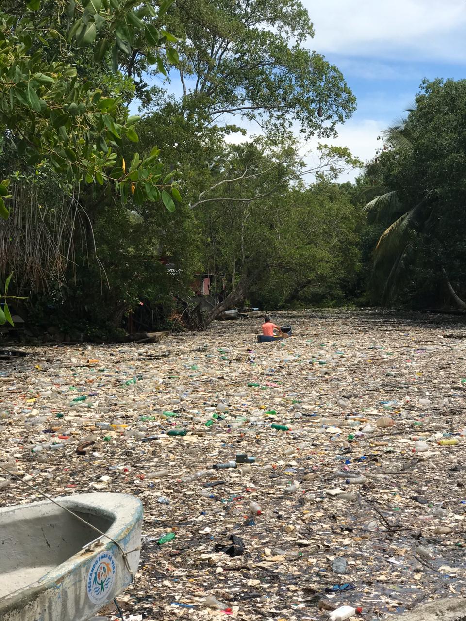 Canales de agua también se ven afectados.