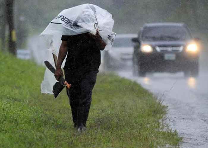 lluvias este sábado en honduras