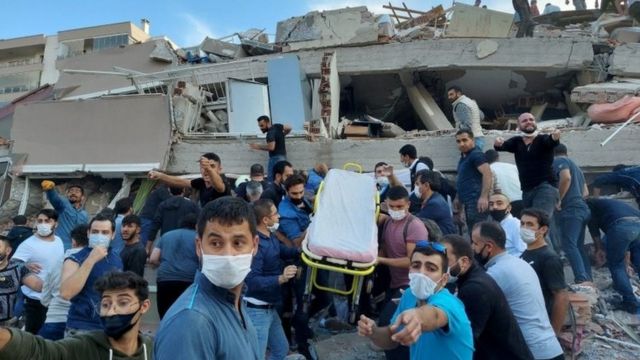 Terremoto Turquía y Grecia