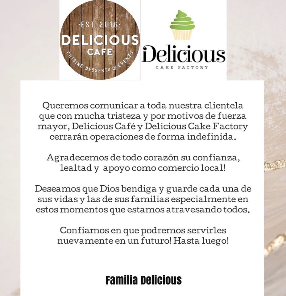 Delicious Café cierra