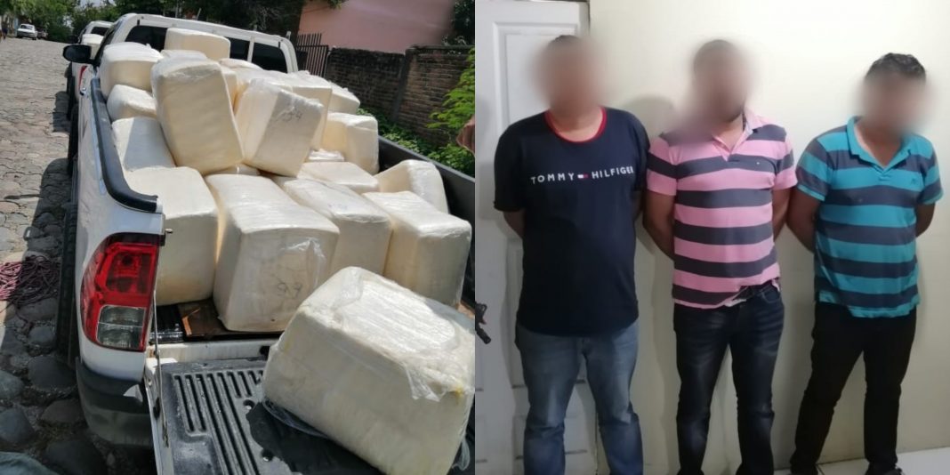 Decomisan nueve mil libras de queso