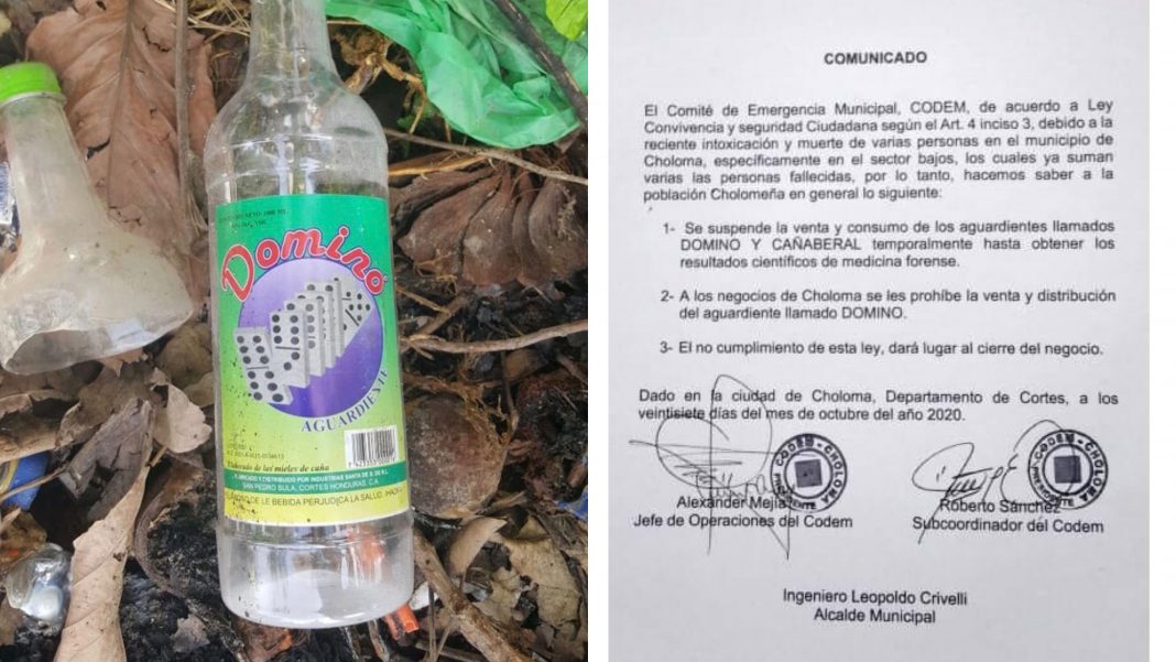 choloma suspenden venta de dominó