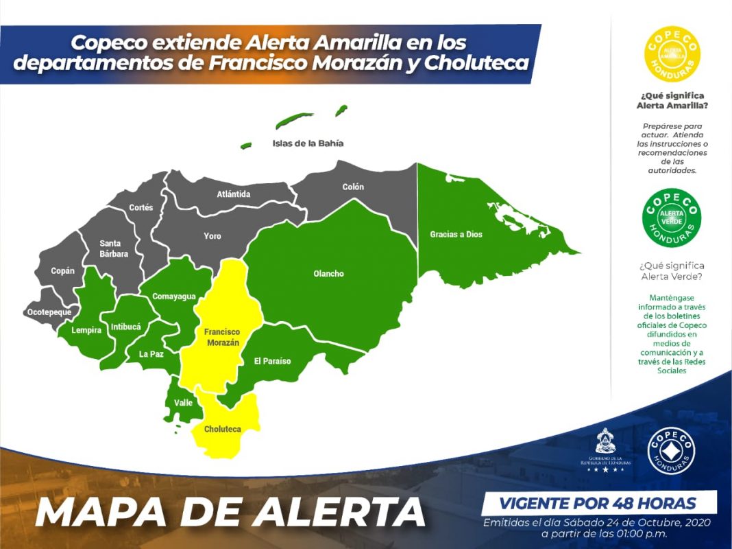 alerta amarilla