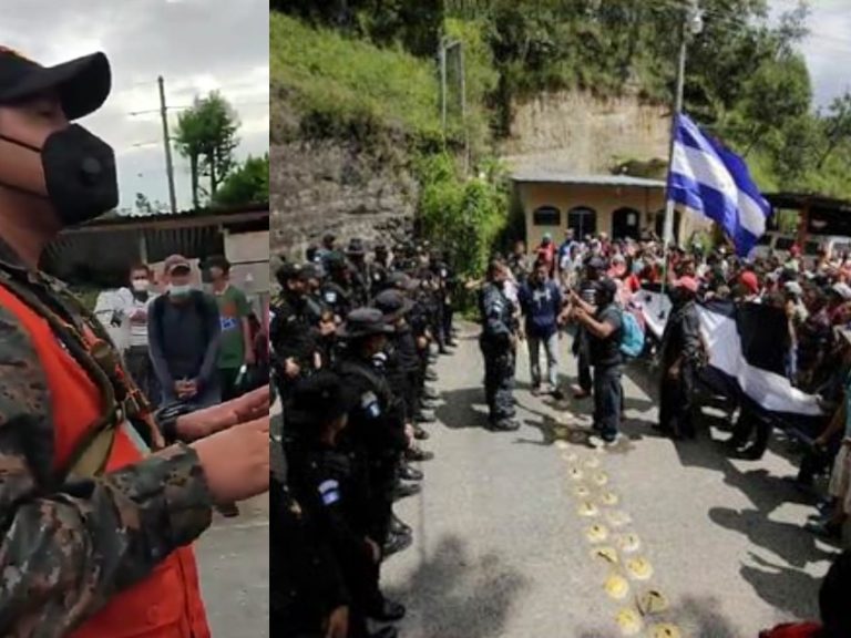 Militar guatemalteco a migrantes