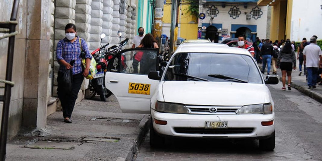 taxistas circulación por dígito