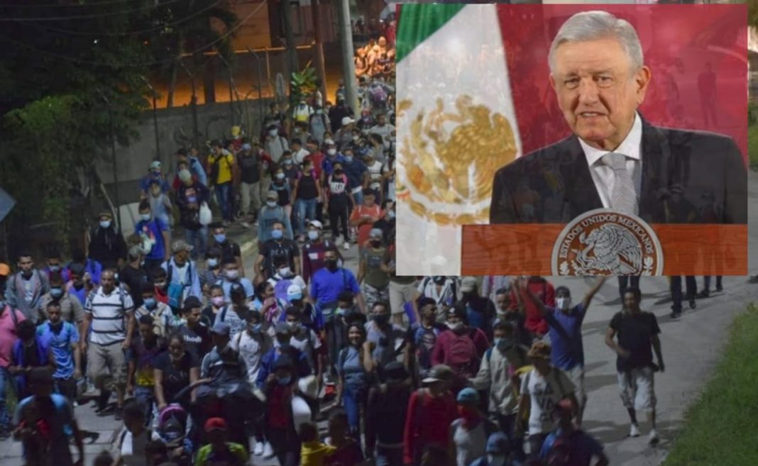 caravana de hondureños