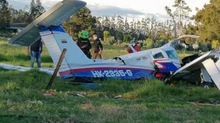 bebé sobrevive caída de avioneta