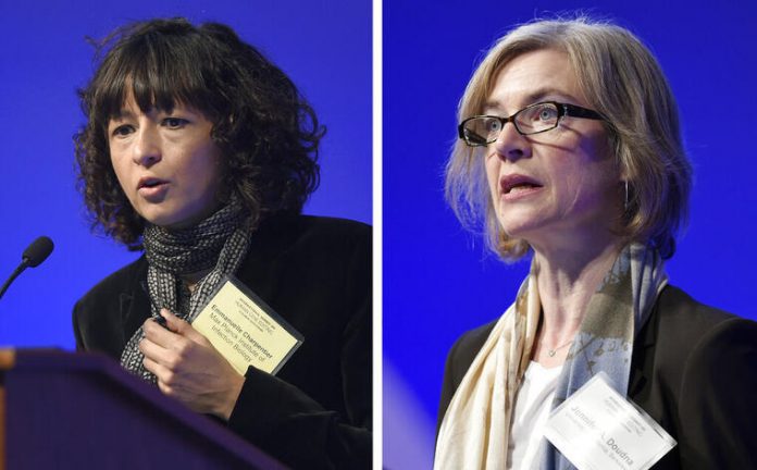 dos mujeres Premio Nobel de Química 2020